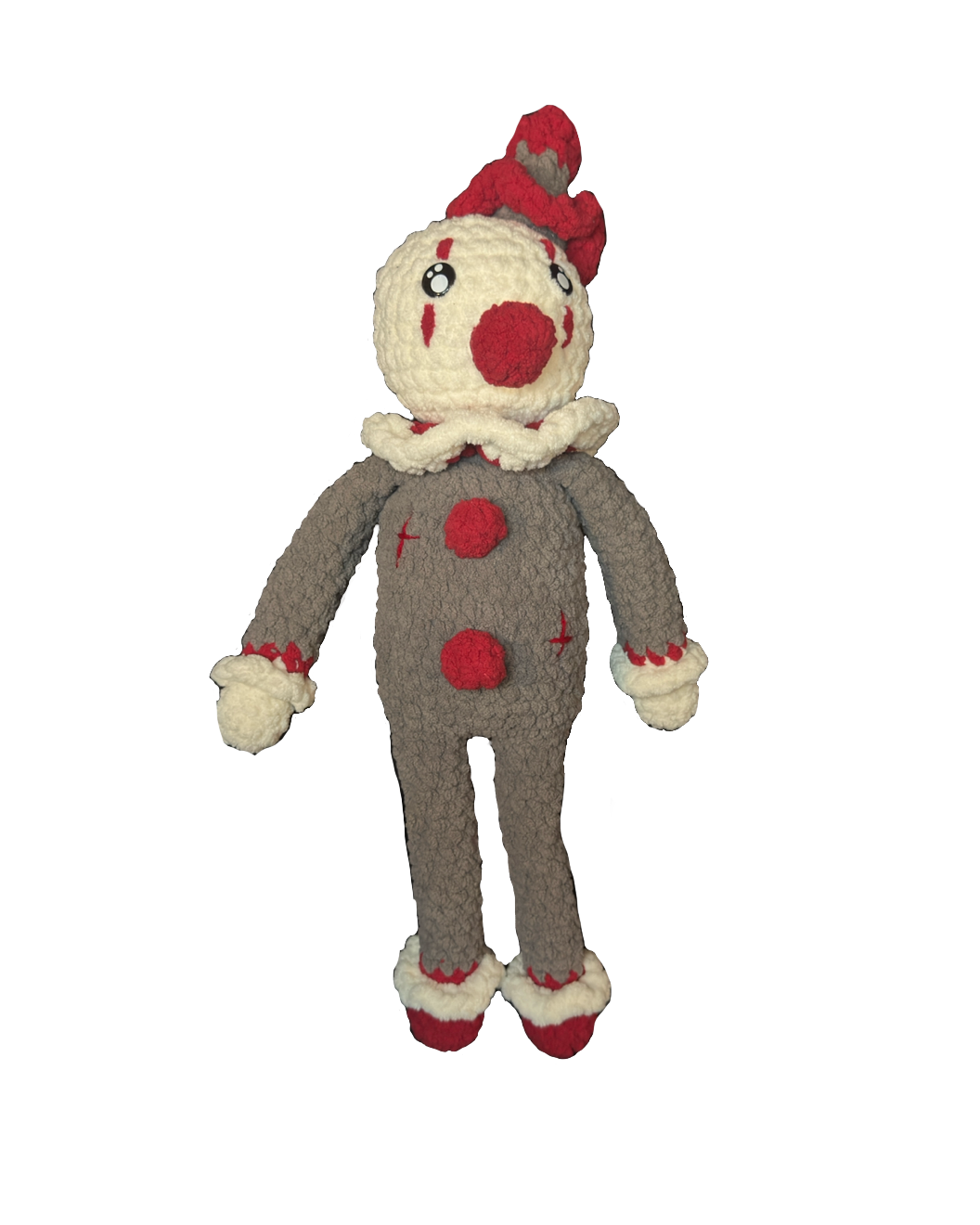Creepy-Cute Clown Plush