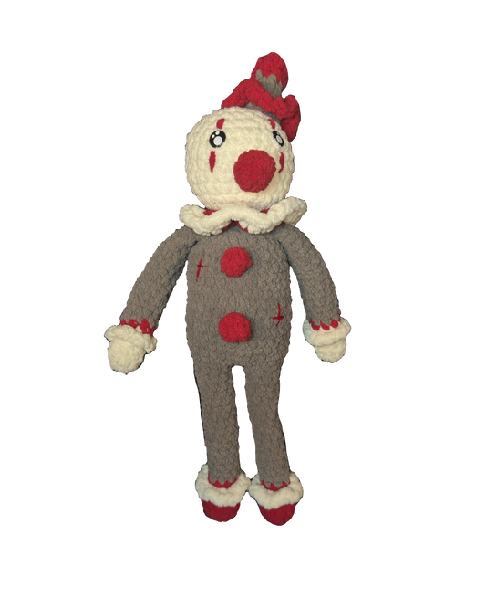 Creepy-Cute Clown Plush