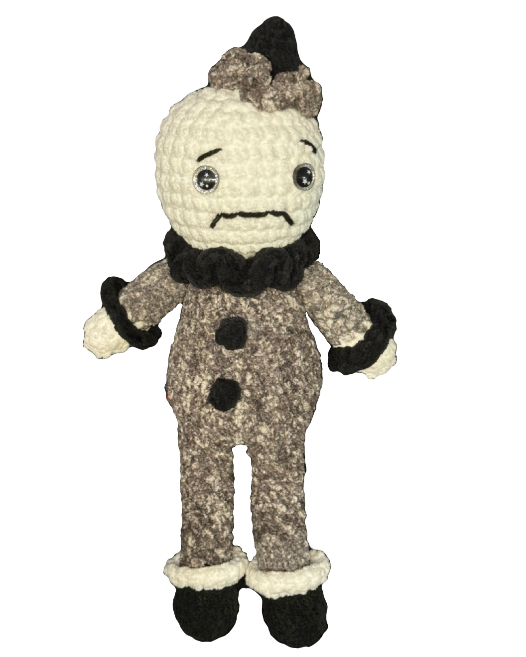 Gothic Sad Clown Plush