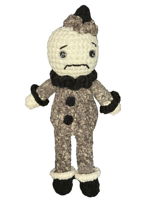 Gothic Sad Clown Plush