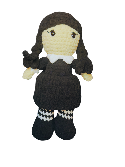 Gothic Crochet Doll